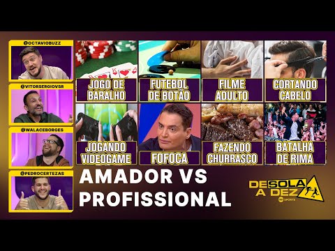 ONDE VOCÊ VENCERIA UM PROFISSIONAL? | DE SOLA A DEZ