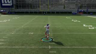 Madden NFL 20 Daniel jones trips after 80 yd run