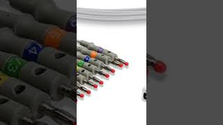 Cable ECG Mortara Burdick 7704 (012-0844-01) Compatible 10-Lead#medicos#equipamentomedico#hospitales