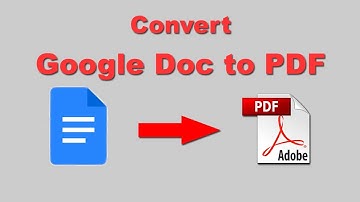 How to Convert Google Doc to PDF with Adobe Acrobat Pro 2020