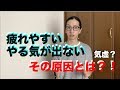 疲れやすい、やる気でない人必見、その原因ここにある！【漢方養生-気虚とは】