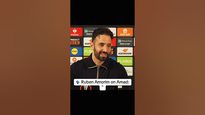 Ruben Amorim on Amad #rubenamorim #football #masonmount #arsenal #manchesterunited #mufc #livmun