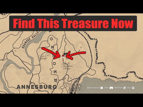 This is impossible to find this hidden treasure without any help - RDR2