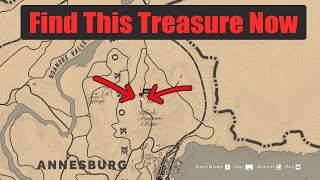 This is impossible to find this hidden treasure without any help  RDR2