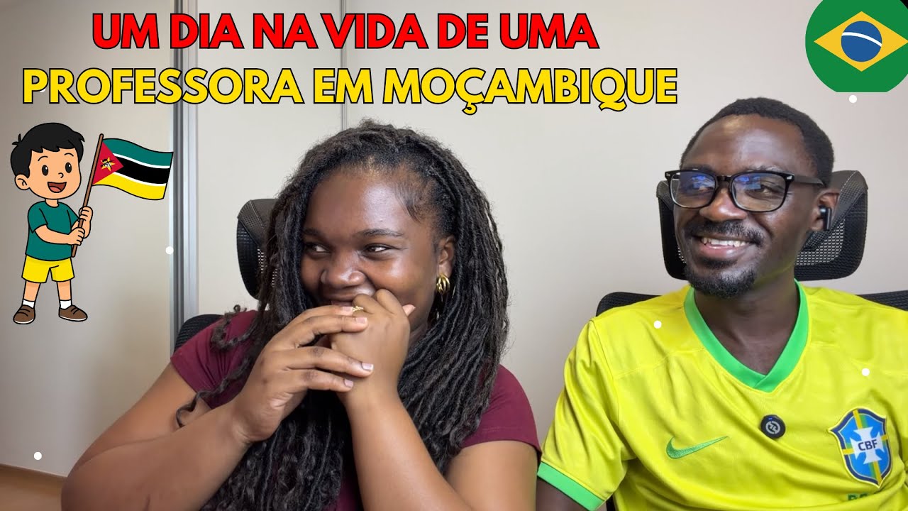 Reagindo ao meu PRIMEIRO VLOG do canal — um dia na vida de um PROFESSOR em MOÇAMBIQUE