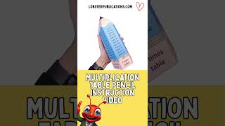 The BEST Way to Learn Times Tables! ✏️ (3D Printable Math Hack) Multiplication Table Pencil