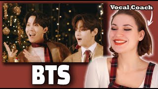 BTS (방탄소년단) - Santa Claus Is Coming To Town -  Vocal Coach Reaction!