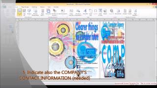 MAKING BROCHURE USING MS PUBLISHER 2010