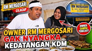 Bikin Kaget Owner !! Kang Dedi Mulyadi mampir di RM Mergosari Cilacap #kdm#lemburpakuanchannel