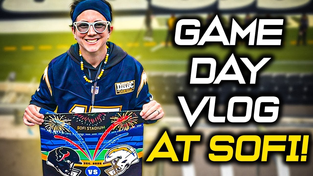 Chargers Vs Texans Game Day Vlog | Sofi Stadium Atmosphere & Real Fan Moments