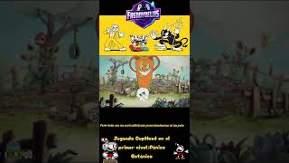 Jugando Cuphead en el nivel de La Pandilla Raíz #cuphead #gamer #gaming