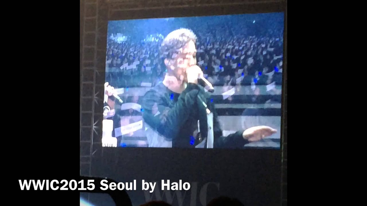 [Fancam] 150131 WWIC2015 - Winner's Surprised Gift For Inner Circle