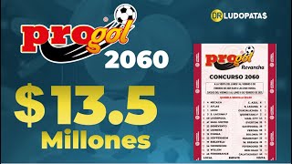 Progol #2060 - Análisis Completo