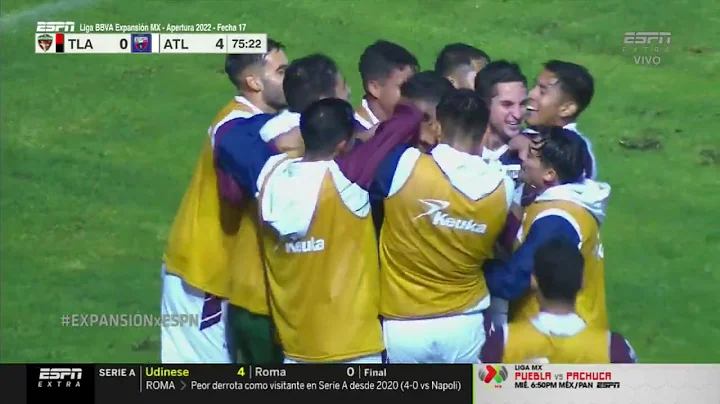 Gol de M. Galvn | Tlaxcala 0-4 Atlante | Jornada 1...