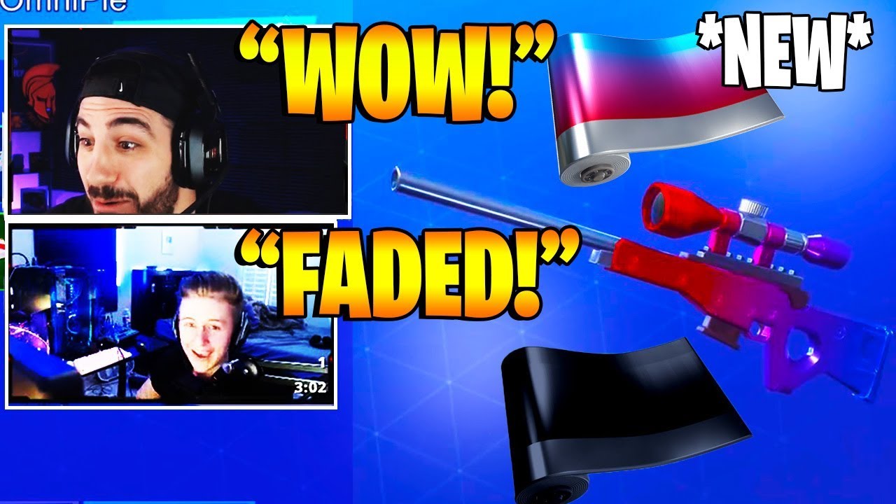 Streamers React To New Hot And Cold Wraps Fortnite!!