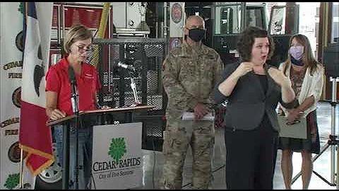 WATCH: Iowa Gov. Kim Reynolds holds a press conference on storm response
