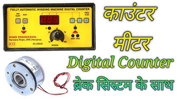 Winding machine digital counter meter / fan winding counter meter