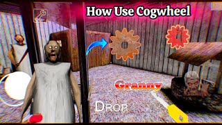 GRANNY CHAPTER ONE 😱 TEEPS HOW TO USE COGWHEEL ⚙️ HINDI IN GRANNY OLD 🧟 HOUSE ||