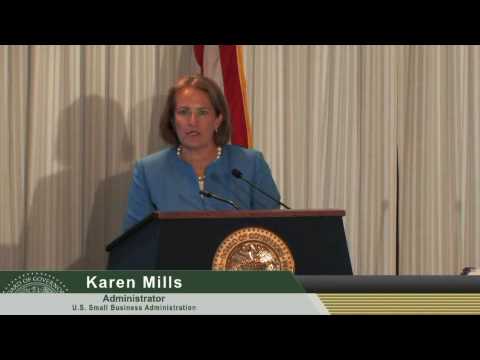sbah lkhir Remarks by Karen Mills of the SBA