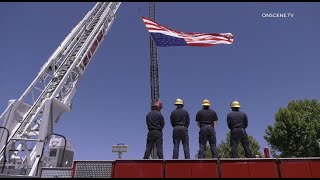 Sgt. Dominic Vaca Funeral Procession at Riverside National Cemetery | Riverside