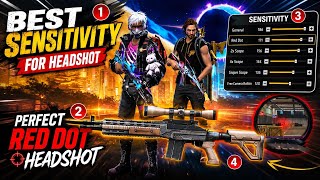 🚀 FREE FIRE MAX BEST SENSITIVITY + HUD SETTINGS | NO RECOIL