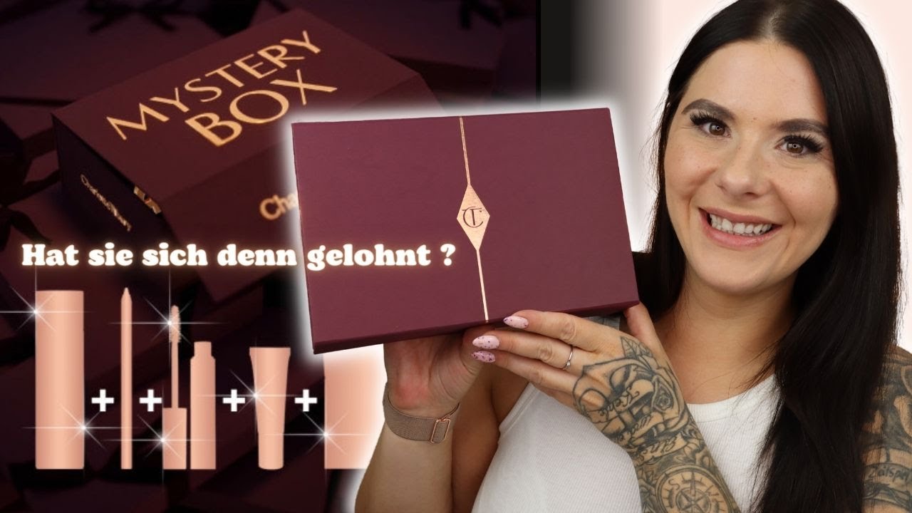 CHARLOTTE’S MYSTERY BOX OF DREAMS ✨ UNBOXING 2023 | Charlotte Tilbury Mysterybox Deutsch