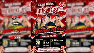 🔴📡LIVE CS. SRIWIJAYA MUSIC // HUT KEMERDEKAAN RI KE 81 // DM PRO AUDIO // NATA VIDEO HD