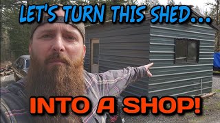 Let's Turn This Metal Shed Into a Shop! Let's Start by Insulating This 12x25 Metal Building! by Country Boy Gas Garage 17,762 views 1 year ago 27 minutes