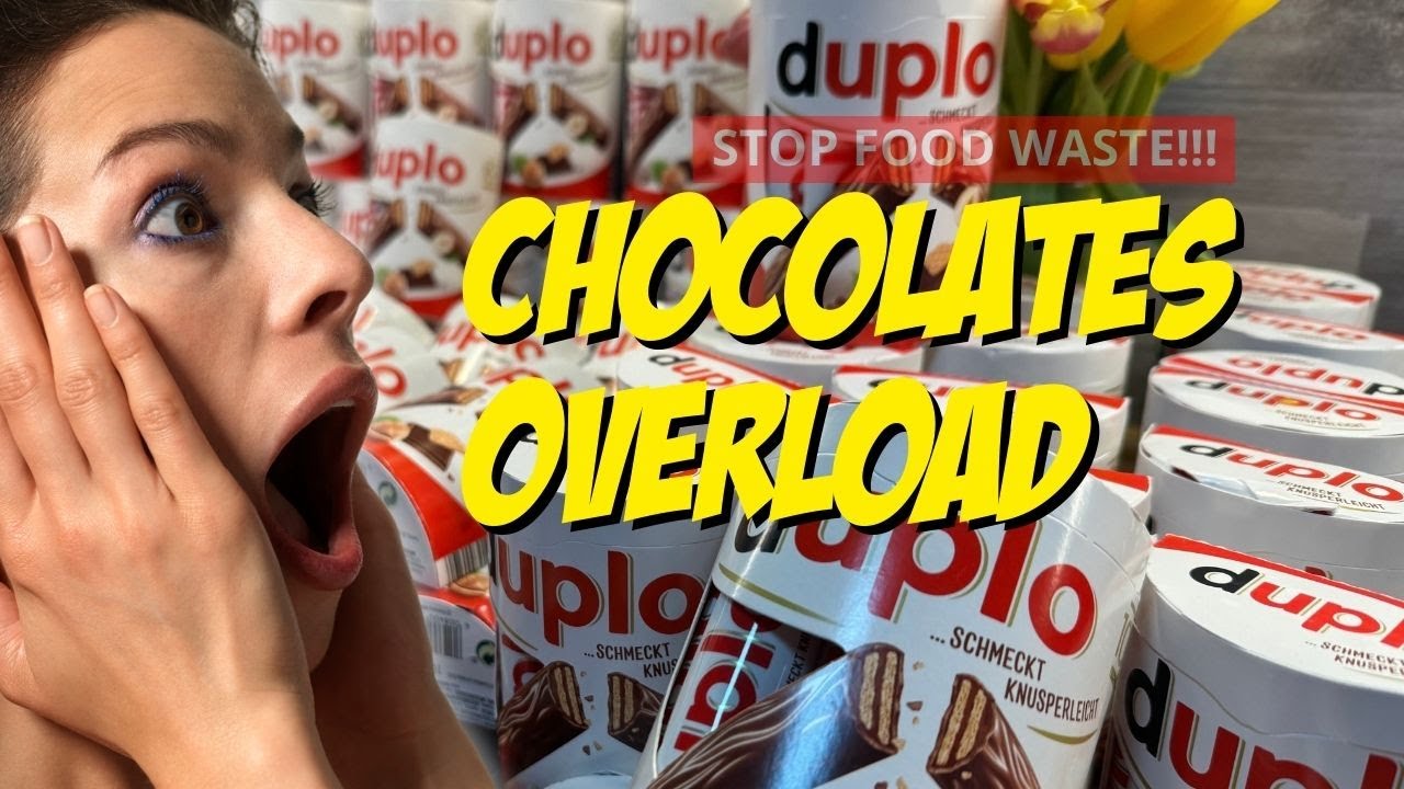 Дайвинг в мусорных контейнерах (Германия): ПЕРЕГРУЗКА ШОКОЛАДА