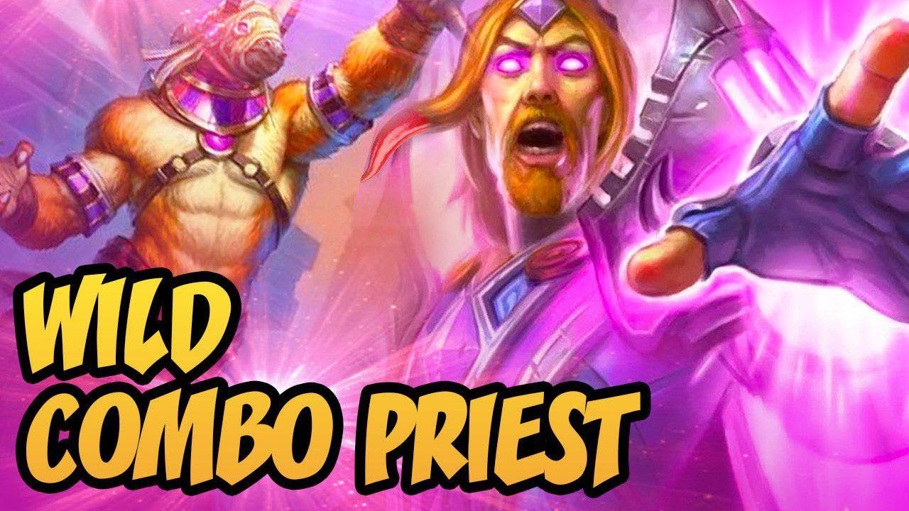 Wild Combo Priest Saviors of Uldum Hearthstone YouTube