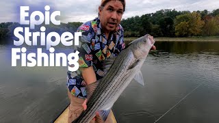 Epic Boon Lake Striper Flyfishing