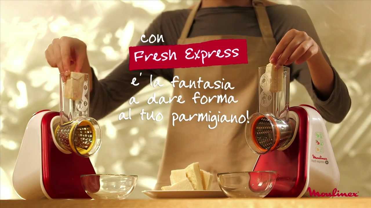 Fresh Express Moulinex: il parmigiano perfetto 