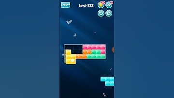 Block! Basic Novice Level 222 Walkthrough Solution