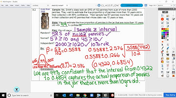 AP Statistics 8.2 Notes