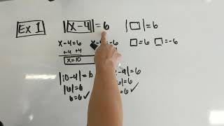 1 4   Solving Absolute Value Equations