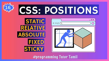 Learn CSS POSITIONING in 7 minutes! | Css Tutorial in Tamil