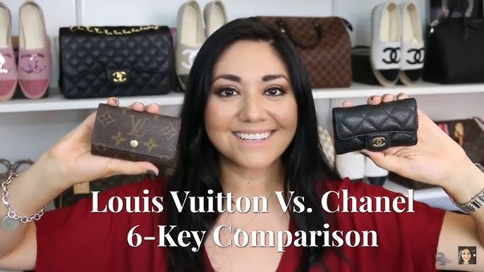 I REVIEW AND COMPARE THE LOUIS VUITTON 4 KEY HOLDER, 6 KEY HOLDER AND KEY  POUCH! 