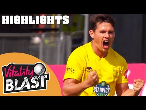 Thrilling Gloucestershire v Kent Match Goes To Last Ball | Vitality Blast 2018 
- Highlights