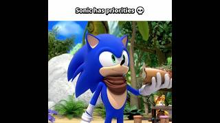 Sonic is NOT a hero 💀 #sonic #memes