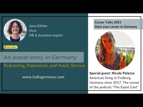 Career talks: Nicole's expat story in Germany - Podcasting, paperwork and public services