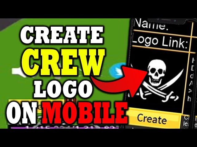 How to Make a Crew Logo in Blox Fruits Mobile (Get Decal Link