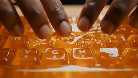 Which Ai keyboard would you choose? ASMR relaxation video google veo3 Ai satisfying relaxing sleep 