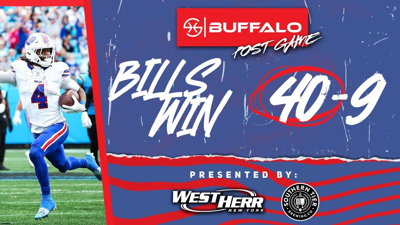 Bills vs Panthers Week 8 Postgame Show | Cover 1 Buffalo Podcast | C1 BUF