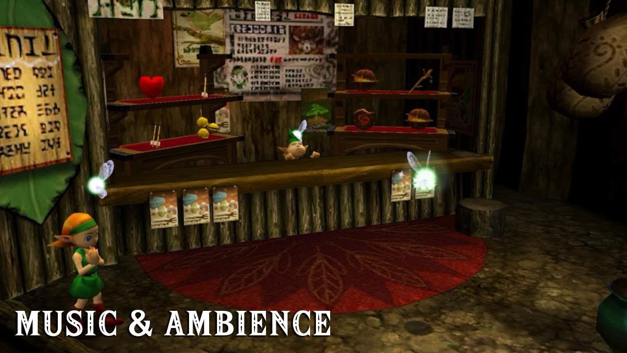 pov: you are enjoying the cozy ambience in the 2000's... (relaxing zelda music & rain outside)