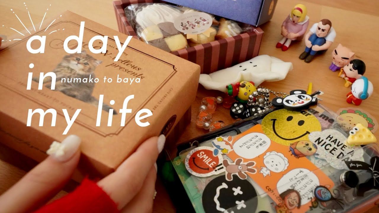 vlog │ セリアで爆買い、クッキー作りと手帳デコ🍪🌞🌵コジコジ、手帳時間