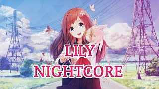 Lily nightcore with lyrics