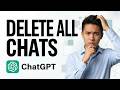 Clear Your ChatGPT History