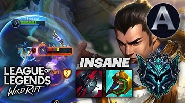 XIN ZHAO BEST BUILD FOR SEASON 6 ❓GAMEPLAY JUNGLE - WILD RIFT