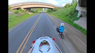 Riding Dirtbike with Bob Wilder! Oset MX10 & Honda XR80 beautiful country night!