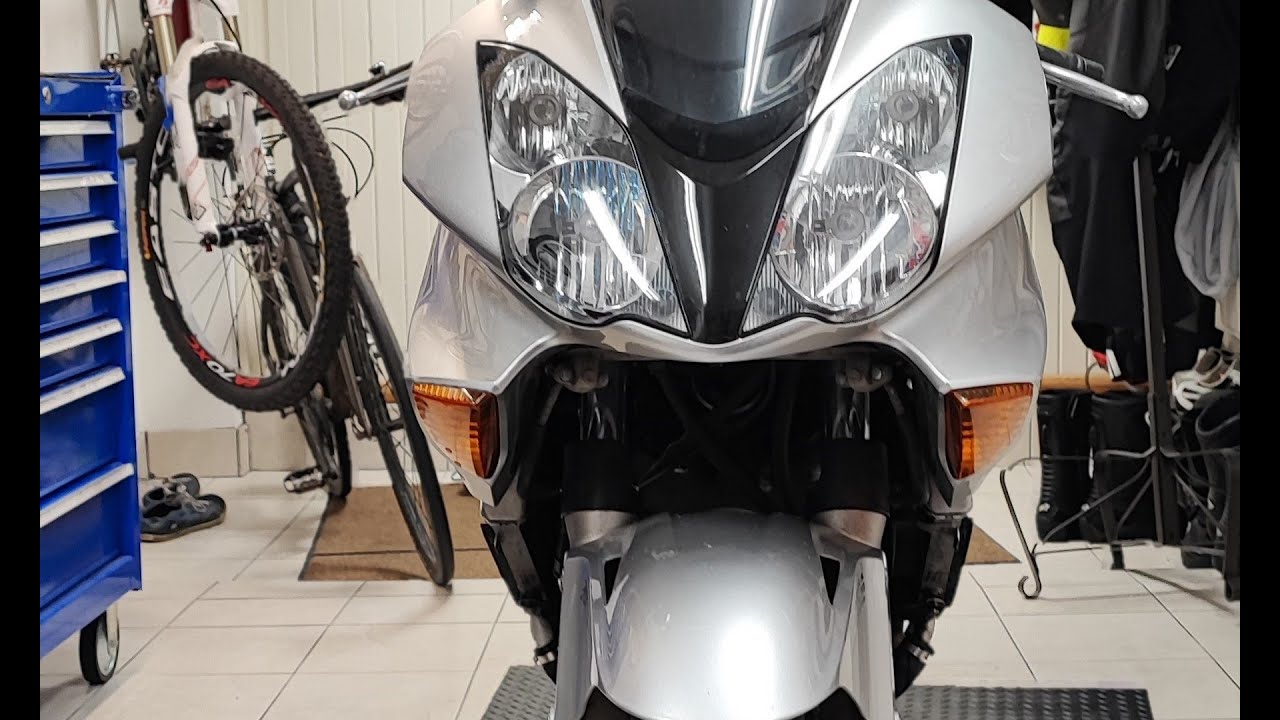 Honda VFR 800 Mosfet rectifier added to bike. How I made backing plate, wiring and fitted to my bike